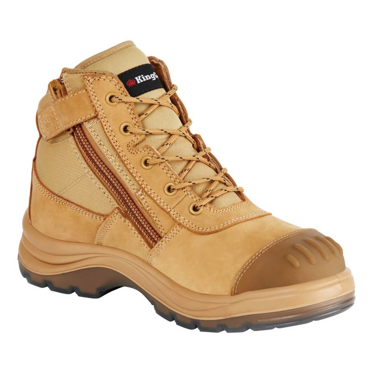 KingGee Tradie Zip Side Safety Boot 
